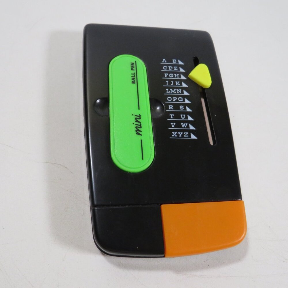 Phone Index Flip Up, Mechanical “Roll A Dex”, Dial a Number style address book